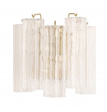 Бра Crystal Lux ROSE AP2 BRASS