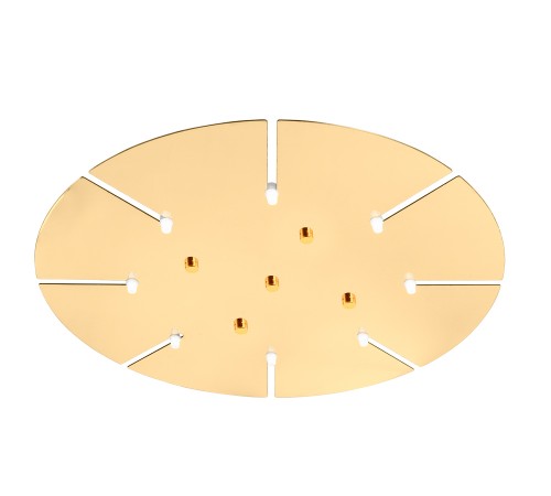 Потолочная база Crystal Lux D600-8 GOLD
