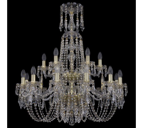 Подвесная люстра Bohemia Art Classic 11.23.12+6.300.2d.XL-96.Gd.Dr 11.23