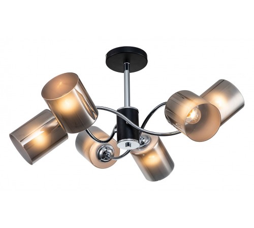 Люстра на штанге Escada 661/6PL Smog