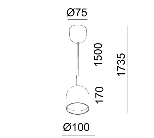 Подвесной светильник Italline DE-314 white DE