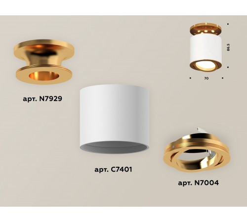 Накладной светильник Ambrella Light XS7401120 XS