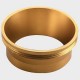 Кольцо декоративное Italline M03-0106 ring gold M03-0106