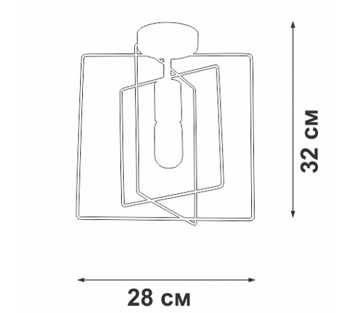 Светильник на штанге Vitaluce V3793-0/1PL V3793