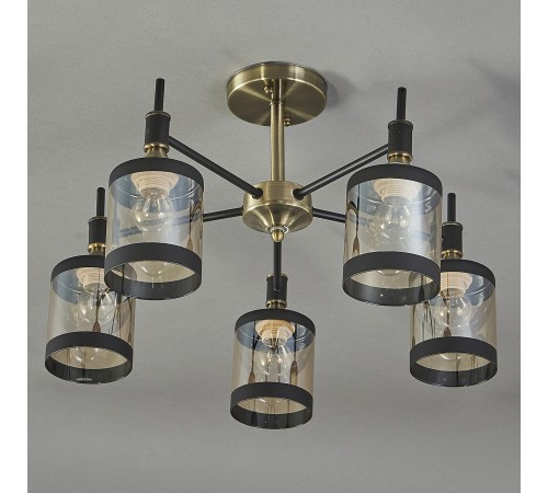Люстра на штанге Escada 599/5P Detroit