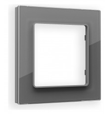 Рамка на 1 пост Ambrella Volt AF330651 Platos Стекло органическое