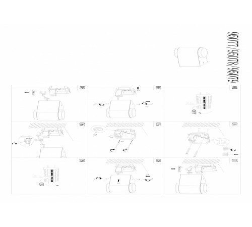 Накладной светильник Eglo 95077 Briones