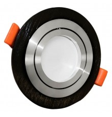 Встраиваемый светильник LUMINA DECO LDC 8062-D90 BK+SL Duka