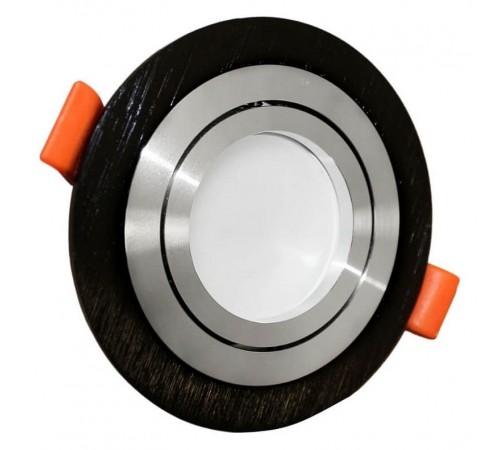 Встраиваемый светильник LUMINA DECO LDC 8062-D90 BK+SL Duka