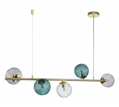 Подвесной светильник Indigo 11032/5PL Gold Selva