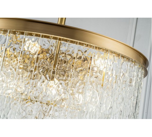 Люстра на штанге Belfast 6308-6 BR CL Harland