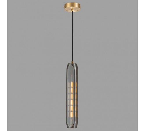 Подвесной светильник Belfast 6133-1 BR GR Gibson