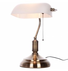 Настольная лампа декоративная LUMINA DECO LDT 305 WT BANKER