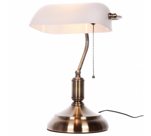 Настольная лампа декоративная LUMINA DECO LDT 305 WT BANKER