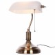 Настольная лампа декоративная LUMINA DECO LDT 305 WT BANKER