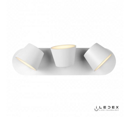 Бра iLedex W1118-3AS WH Flexin