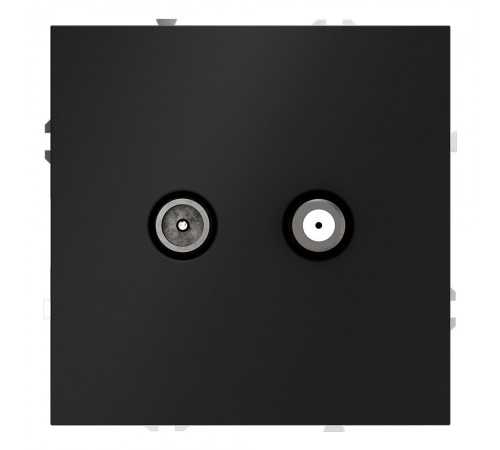 ТВ-розетка и SAT-розетка оконечная без рамки Voltum VLS060408 S70