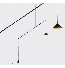 Светильник на растяжке Italline IT03-1429 black/orange IT03-1429