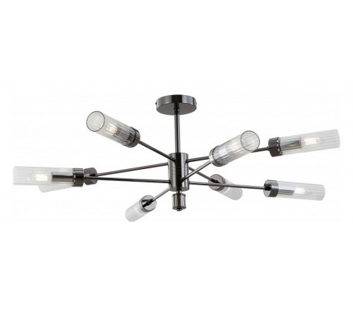 Люстра на штанге iLamp 15609-8 AN+CL Evolution