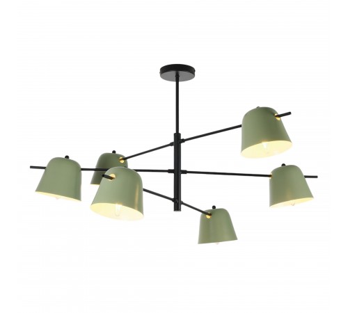 Люстра на штанге MyFar MR2281-6С Clementine