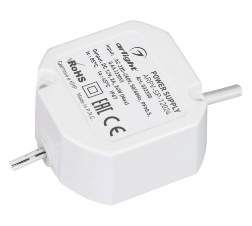 Блок питания с проводом Arlight 033330 ARPV