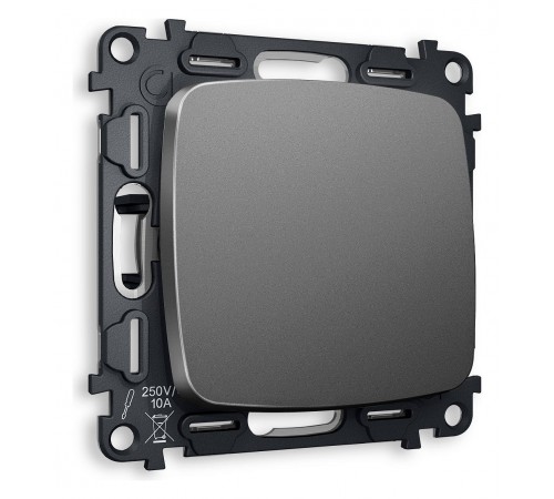 Выключатель проходной одноклавишный без рамки Ambrella Volt MO651020 Quant