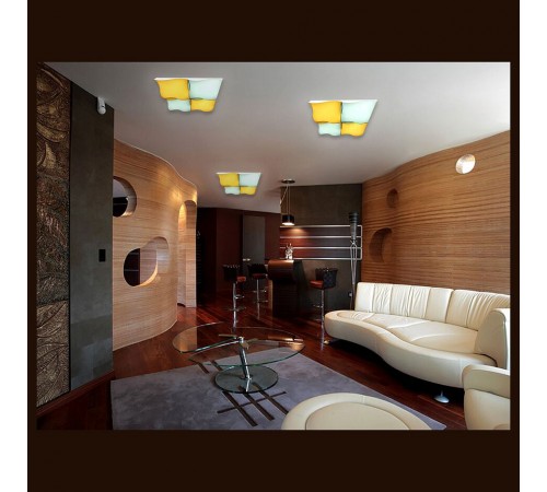 Накладной светильник Ambrella FP2354 WH 128W D480*480 Orbital Parrus