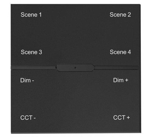 Панель универсальная сенсорная накладная iLedex Technical INN SP 48V-4-BK VISION48/22