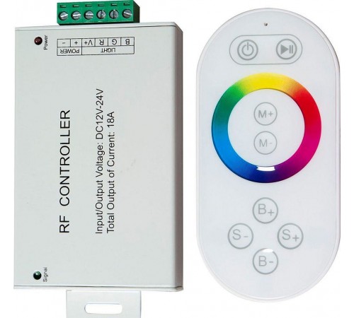 Контроллер-регулятор цвета RGB с пультом ДУ Feron 21558 LD56