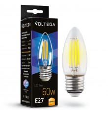 Лампа светодиодная Voltega 7208 Candel matt 6W