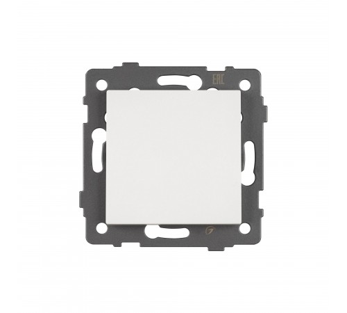 Выключатель самовозвратный одноклавишный без рамки Arlight 49879 SWT