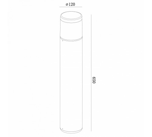 Наземный низкий светильник Mantra 8108 Chicago