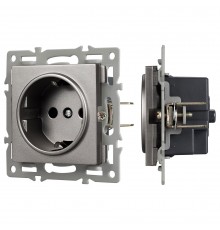 Розетка с заземлением, без рамки Arlight 43732 SCT