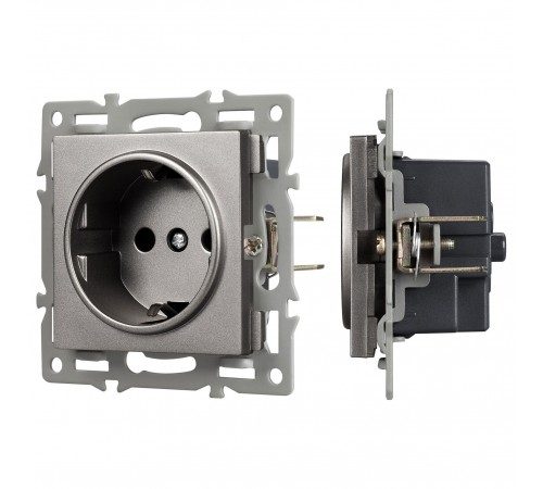 Розетка с заземлением, без рамки Arlight 43732 SCT