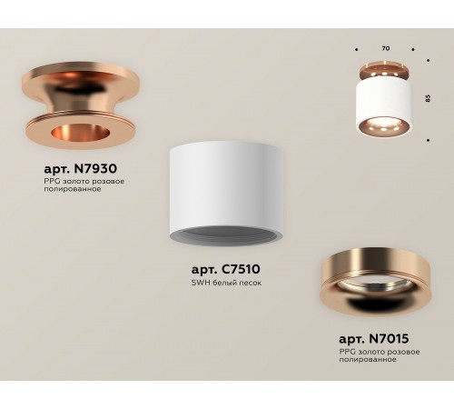 Накладной светильник Ambrella Light XS7510141 XS