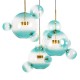 Подвесной светильник Loft it 2027-D3 Blue Bolle