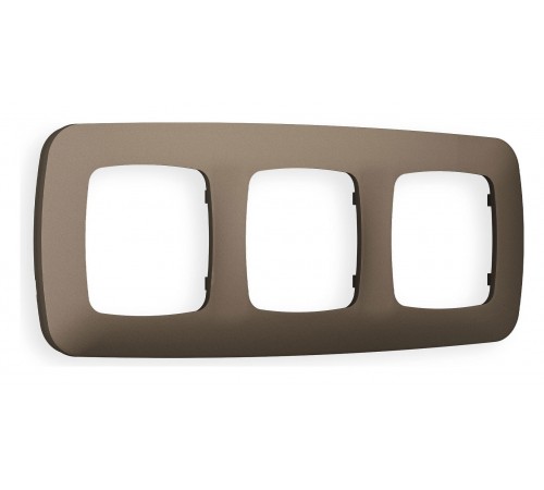 Рамка на 3 поста Ambrella Volt OF140633 Ecta