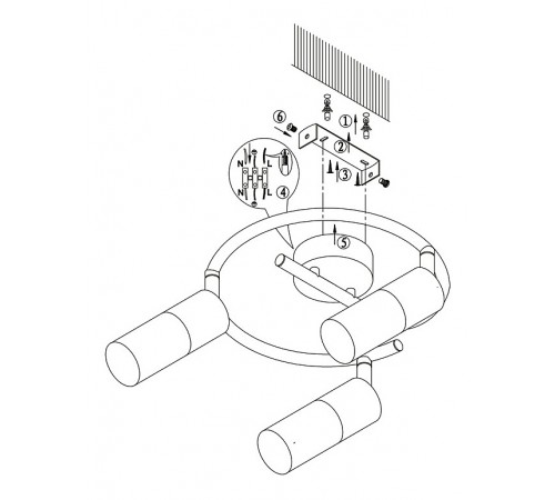 Спот Globo 56216-3 Spina