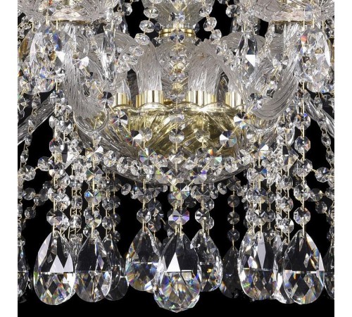 Подвесная люстра Bohemia Ivele Crystal 1413/12+6/300/G 1413