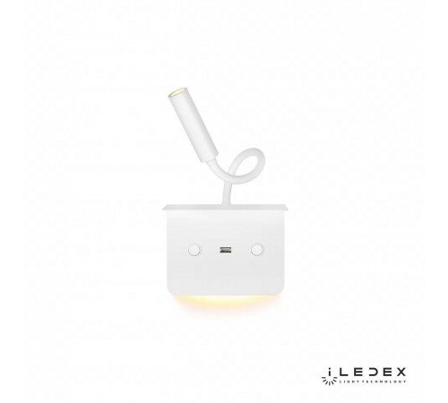 Бра с полкой iLedex 7031C WH Support