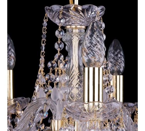 Подвесная люстра Bohemia Ivele Crystal 1410/5/141/G/V0300 1410