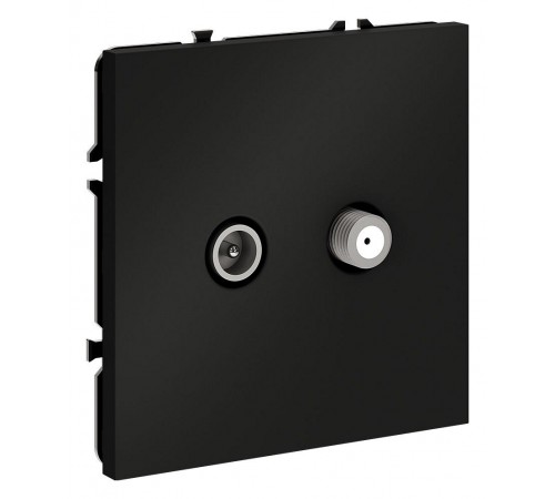 ТВ-розетка и SAT-розетка оконечная без рамки Voltum VLS060408 S70