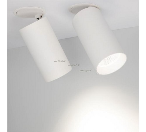 Спот Arlight 027340 SP-POLO-BUILT-R95-25W Day4000 (WH-WH, 40 deg)