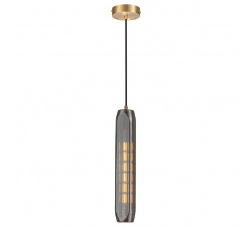 Подвесной светильник Belfast 6133-1 BR GR Gibson