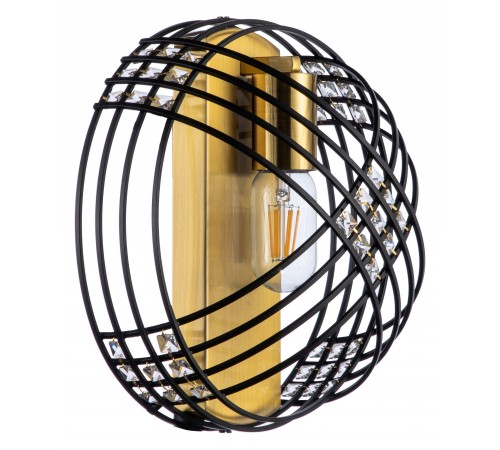 Накладной светильник Indigo 10001/1W Black Fresco