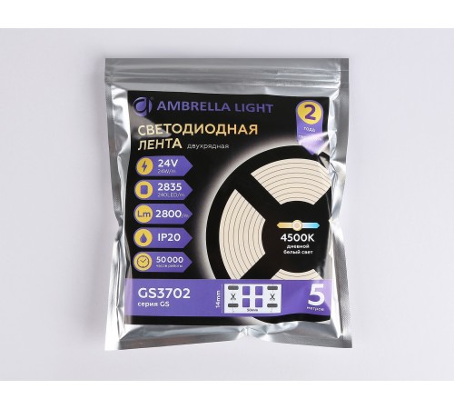 Лента светодиодная Ambrella Light GS3702 GS