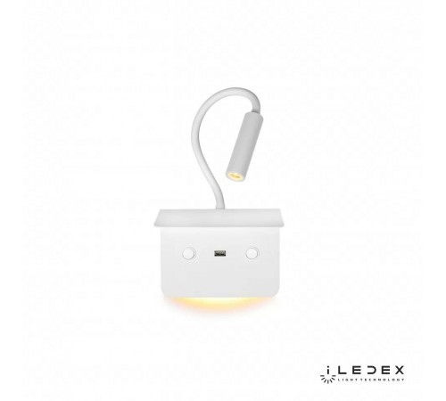 Бра с полкой iLedex 7031C WH Support