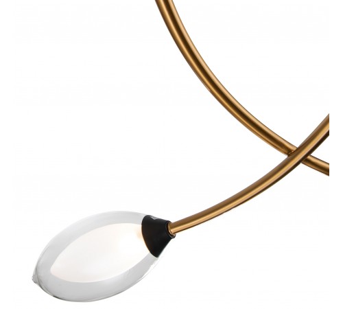 Подвесной светильник Indigo 13001/4P Black Fiore