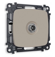 ТВ-розетка оконечная без рамки Ambrella Volt MO373010 Quant