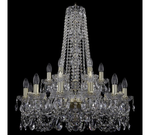 Подвесная люстра Bohemia Art Classic 11.11.12+6.240.h-80.Gd.Sp 11.11